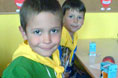 Slovenia for Families - Dylan at &Scaron;ola school